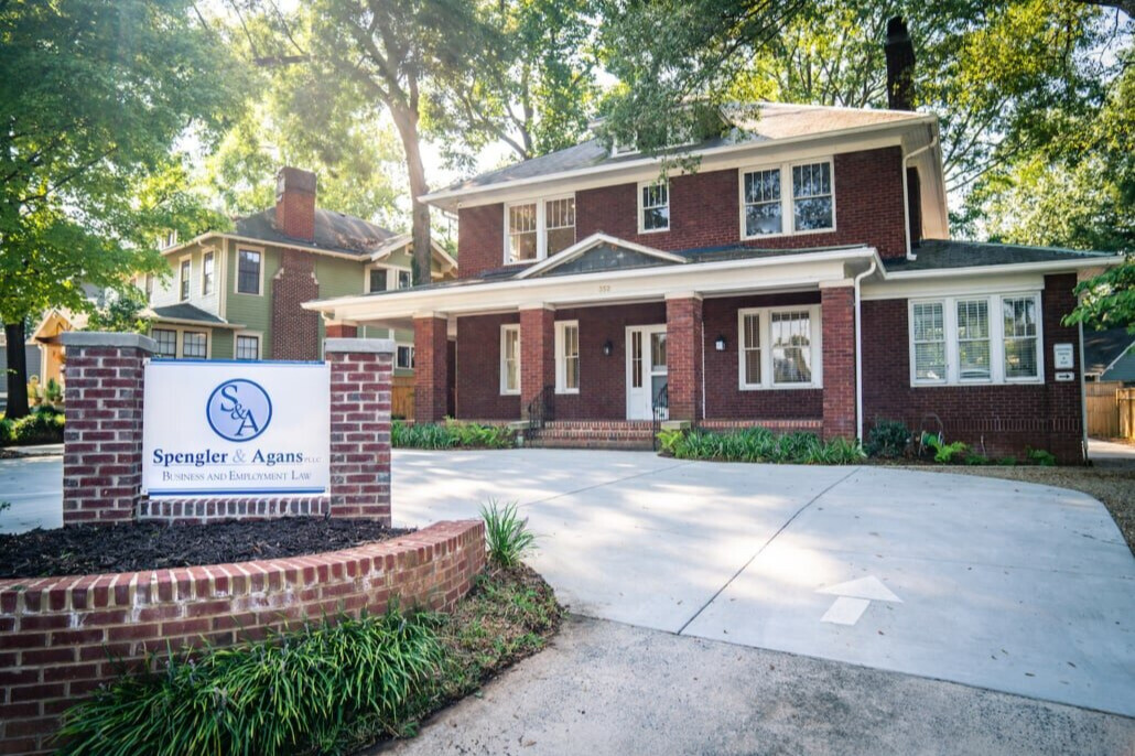 Spengler & Agans' Charlotte office, a converted historic house