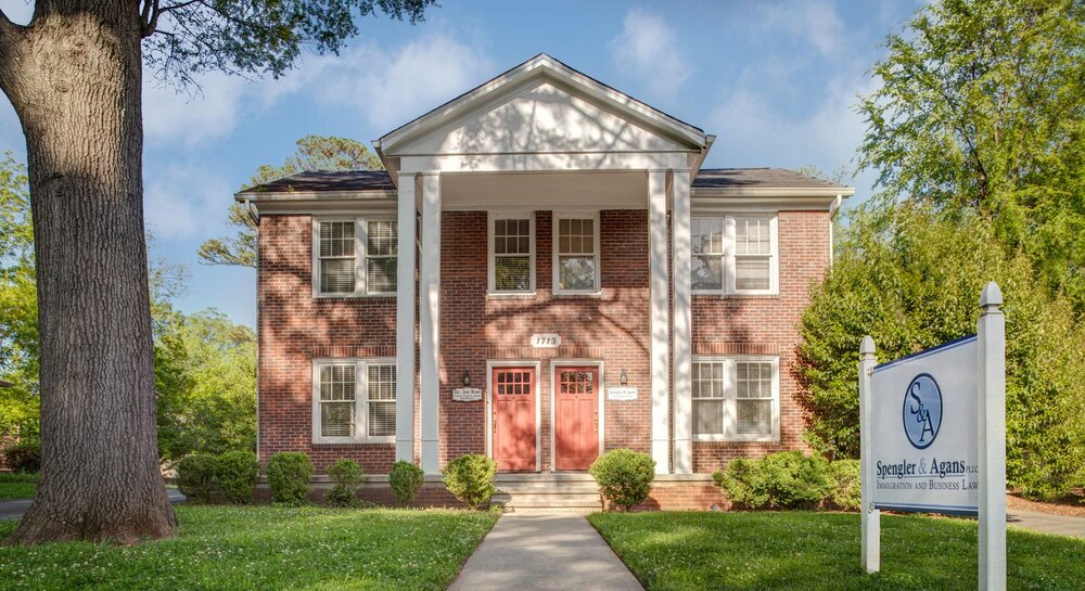 Original Spengler & Agans, PLLC Office in the Dilworth neighborhood, Charlotte, NC